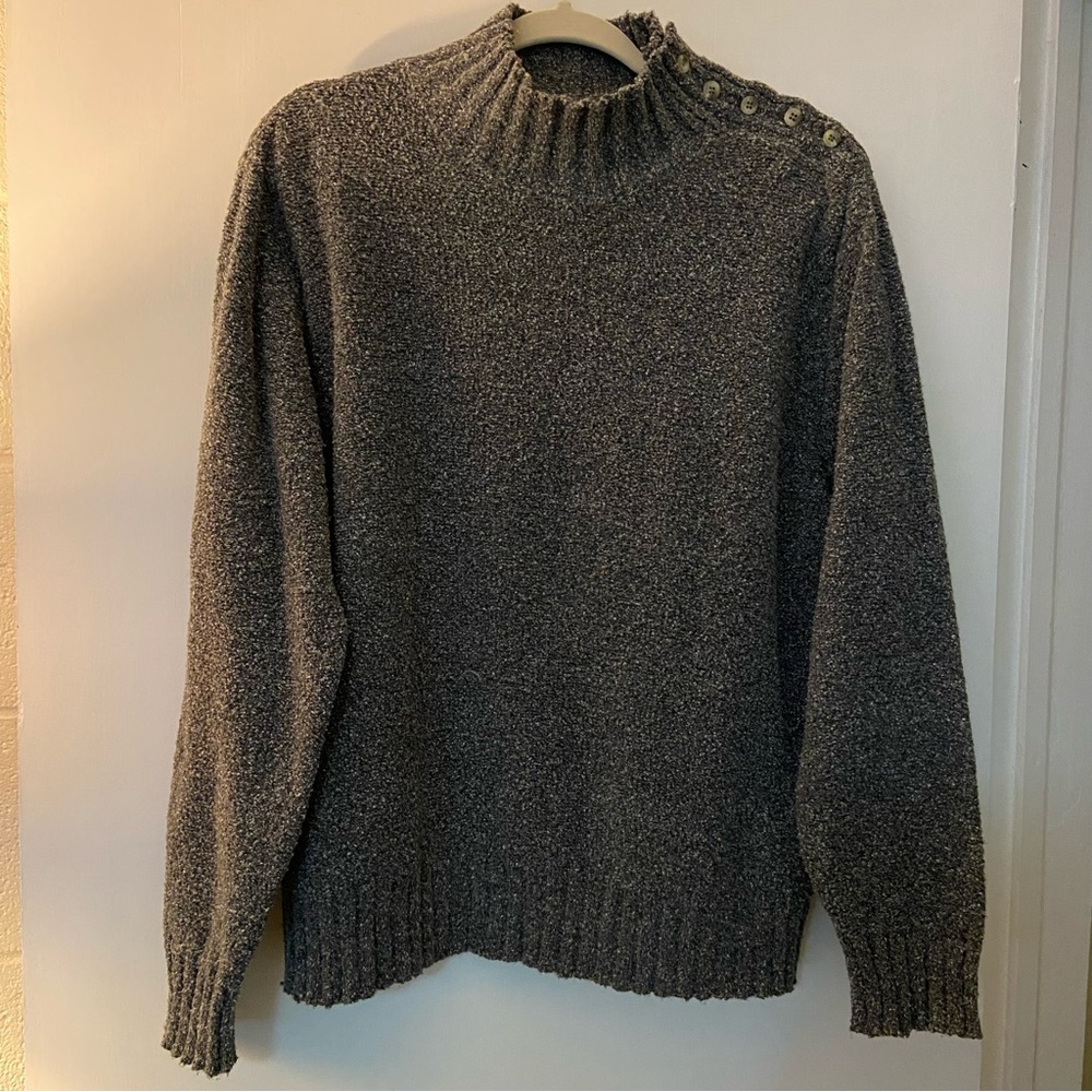 Vintage Columbia Mock Neck Sweater Size XL